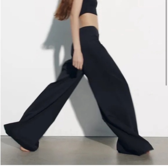 Zara wide full length pants - Picture 2 of 4